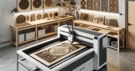 Laser cutting and engraving services demonstrating intricate and precise craftsmanship.