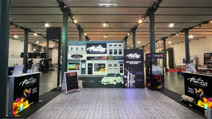 Stand personalizado para feira comercial