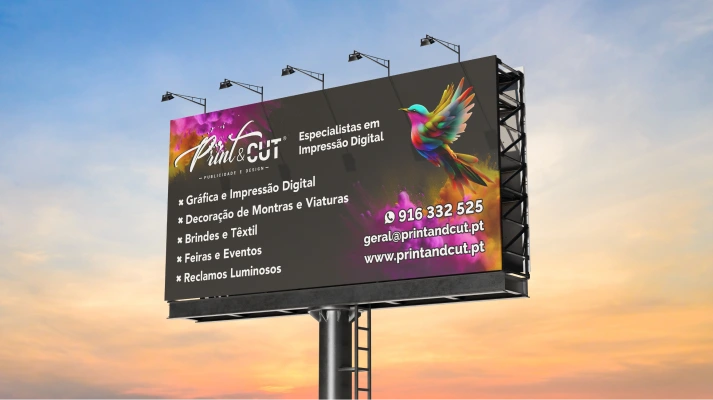 Impressão digital de alta qualidade em grande formato